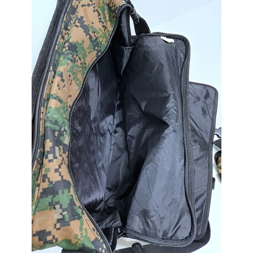 Code Alpha Laptop Tactical Messenger Military Bag Digital Green Camo Molle